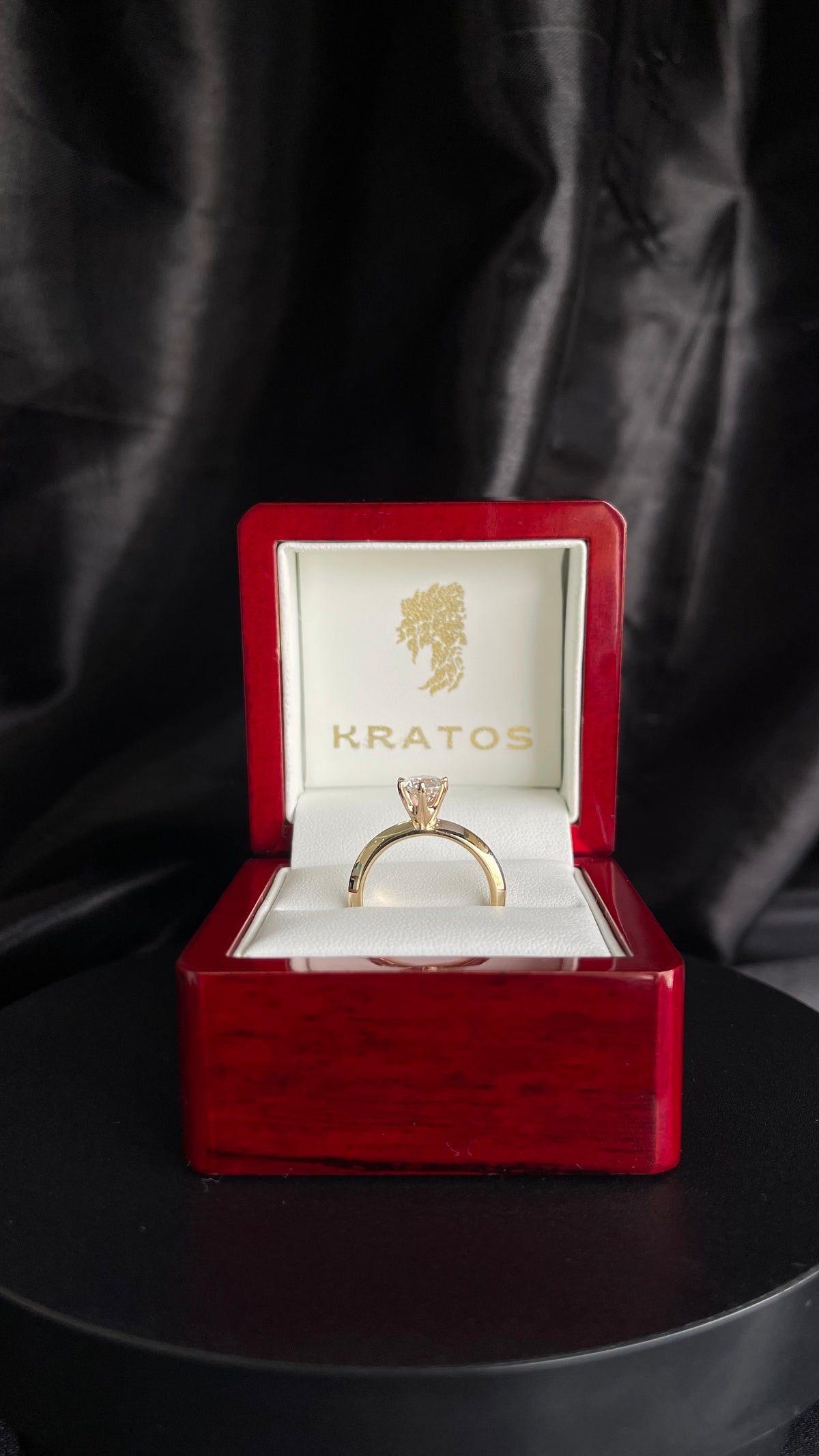 A. Compromiso Tiffany Solitario 14K YG 1.09ct