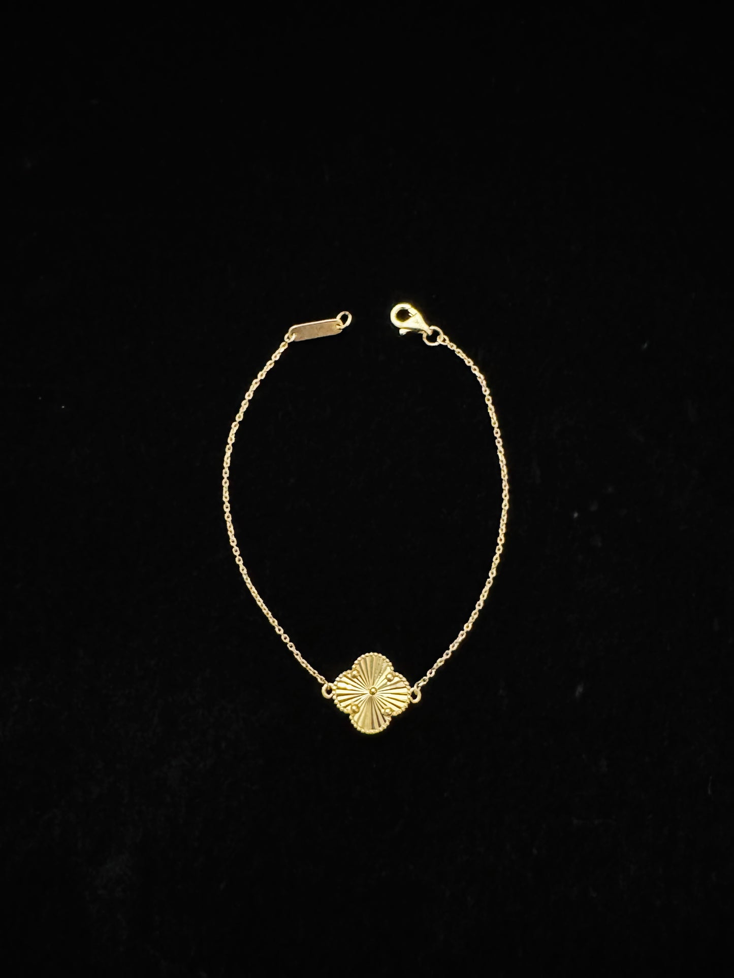 Pulso p/mujer van cleef dorado 1 trébol