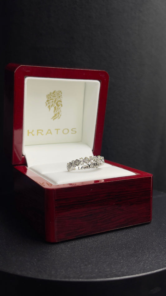 Churumbela .55 ct Diamantes naturales 14k