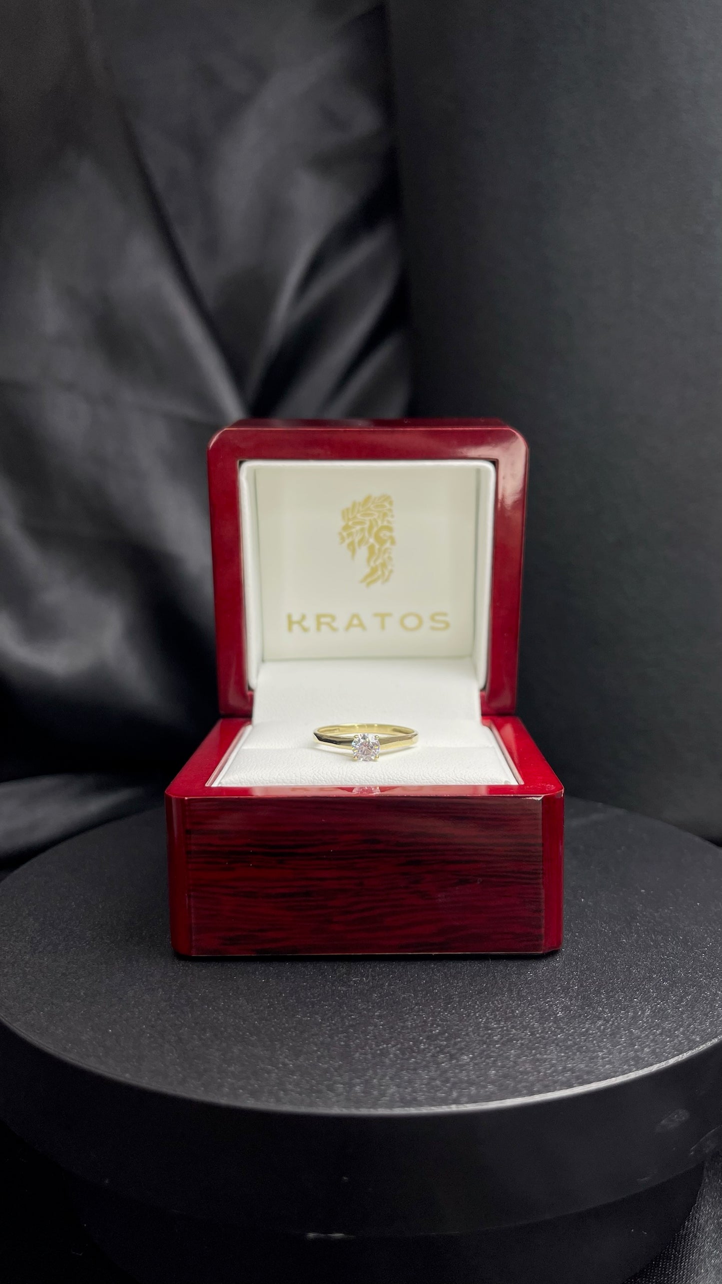 Anillo Solitario Zirconia