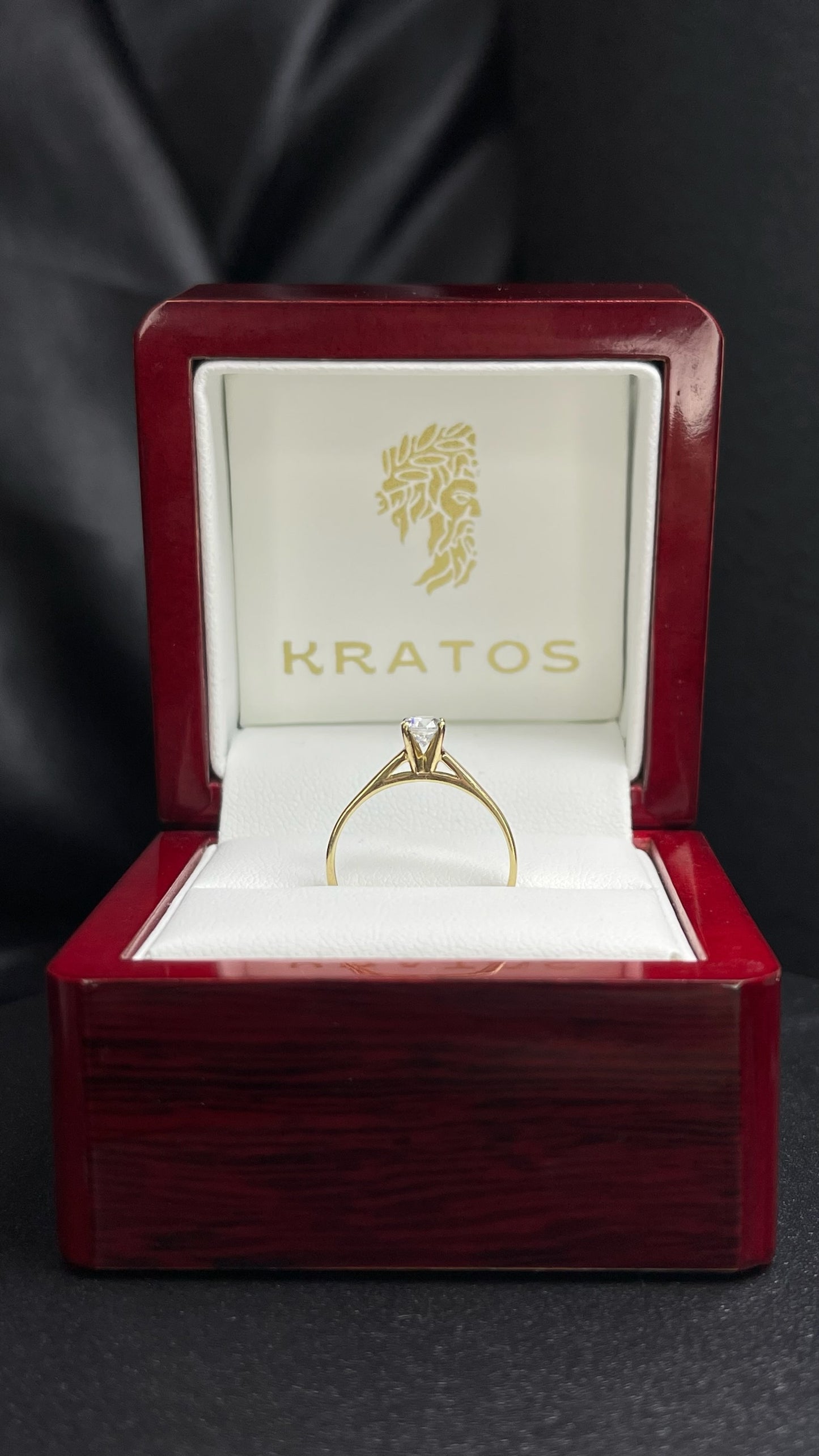 Anillo Solitario Zirconia