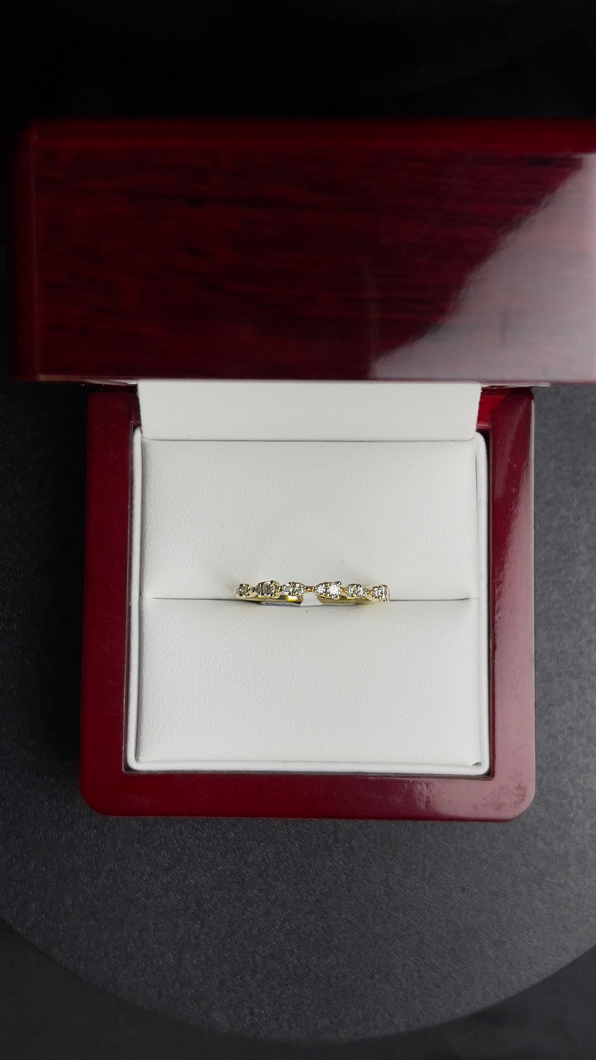Churumbela .20ct Diamantes naturales 14k