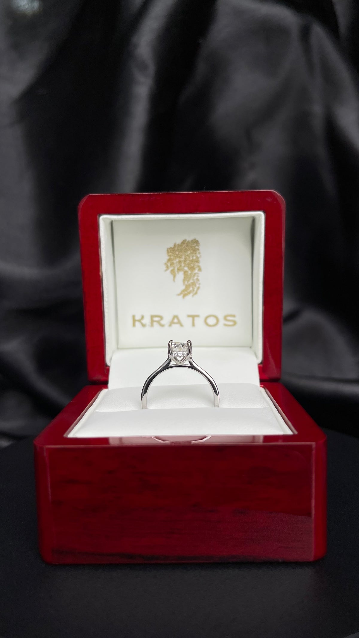 A. Compromiso Redondo 1.02ct, hidden halo 12rd .06ct,  14k, WG