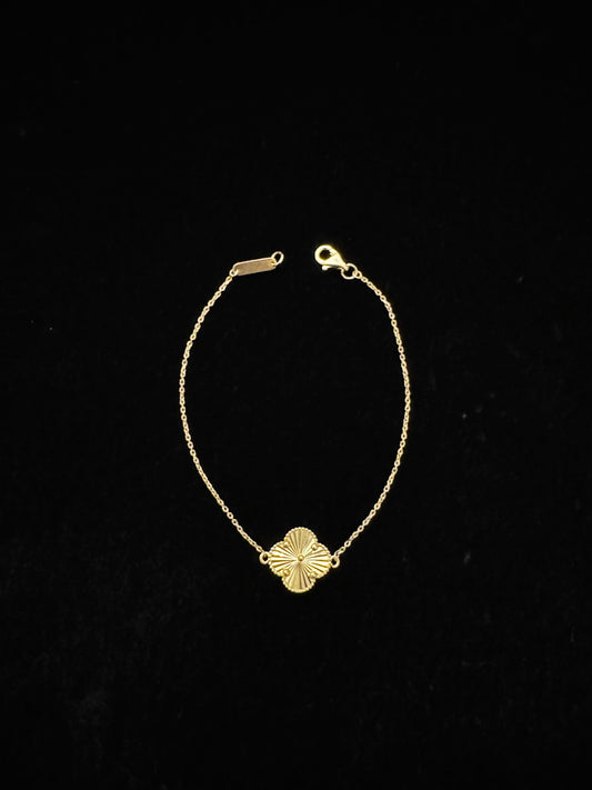 Pulso p/mujer van cleef dorado 1 trébol